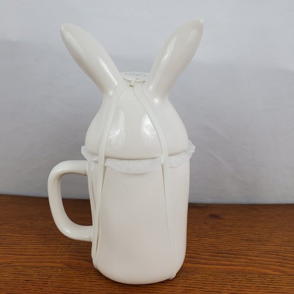Rae Dunn Easter Bunny Hop Rabbit Mug Lid - Picture 6 of 9